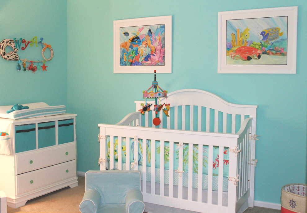 Tropical Nursery Room Tropical Kids Las Vegas by Sandra Bunn