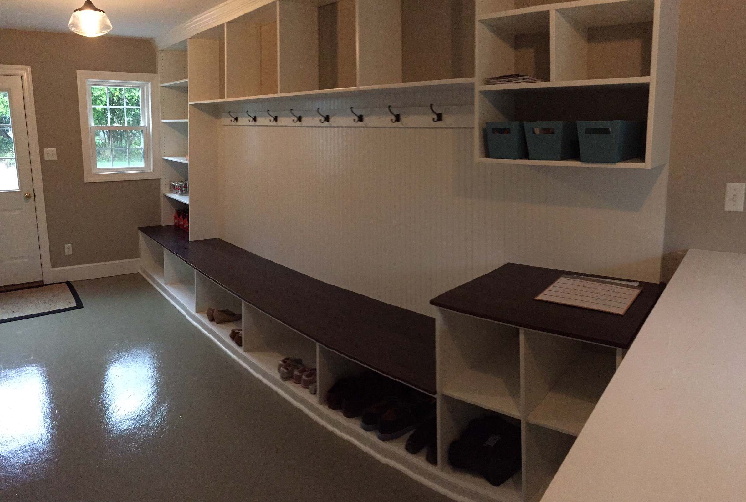 Spacious Mudroom
