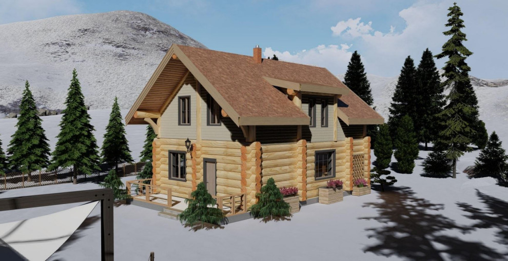 Дом по технологии Post and Beam