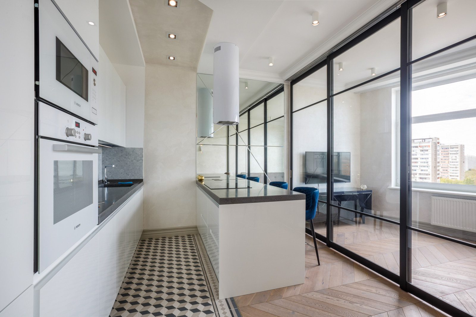 Кухня-гостиная 25 кв.м