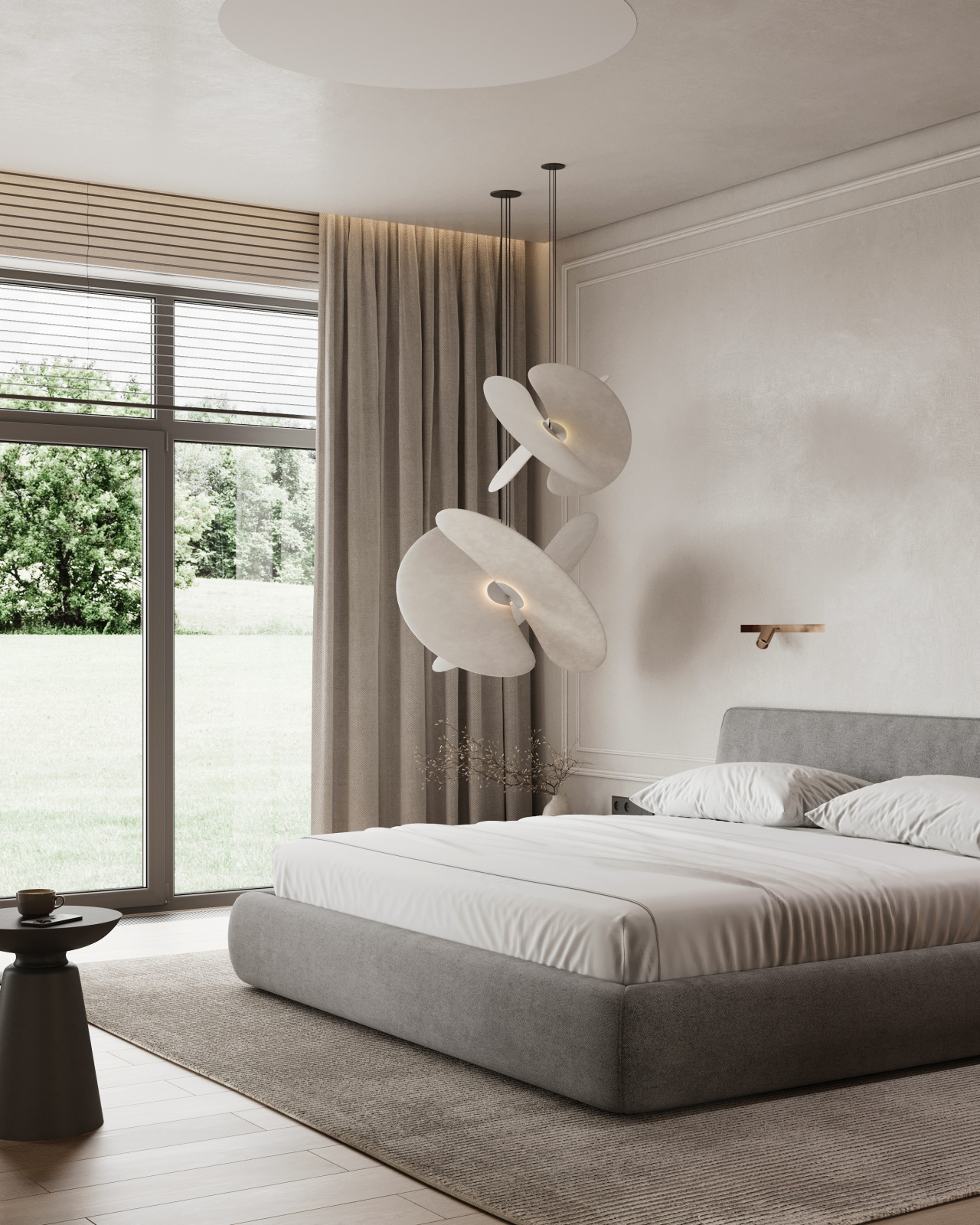 Коттедж (240 кв). Спальня