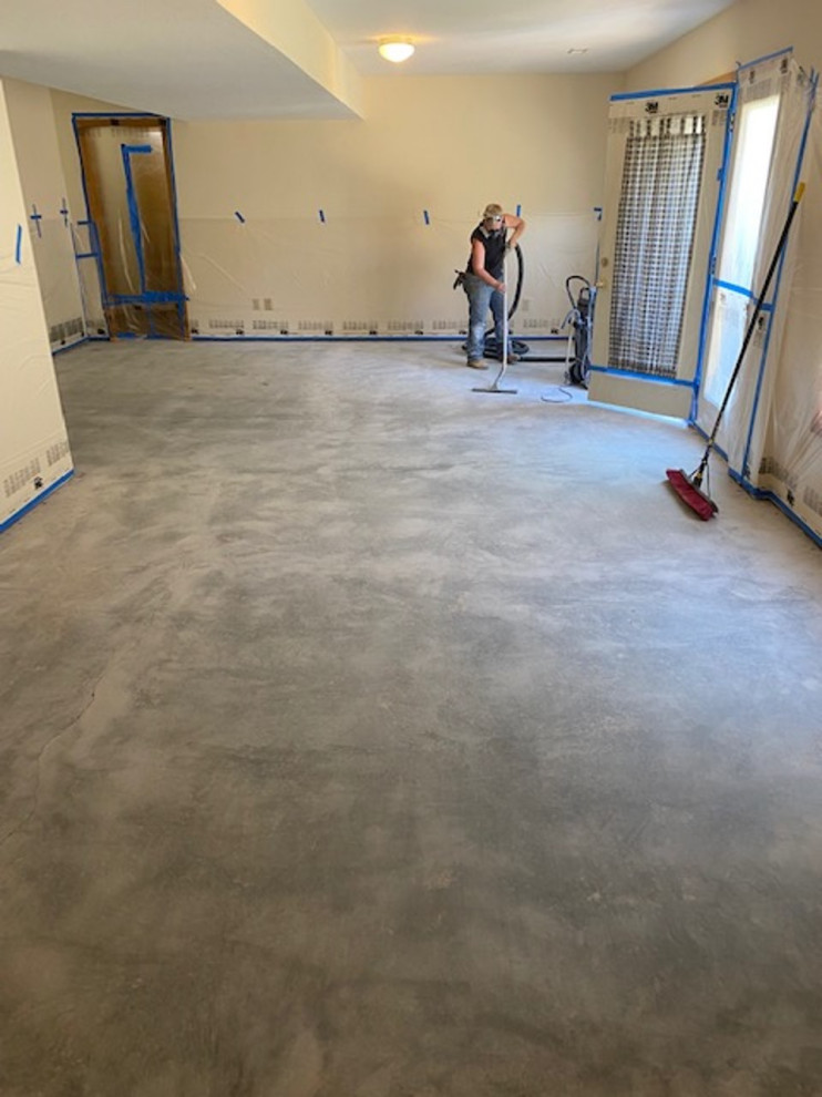 Prep for Epoxy Flooring