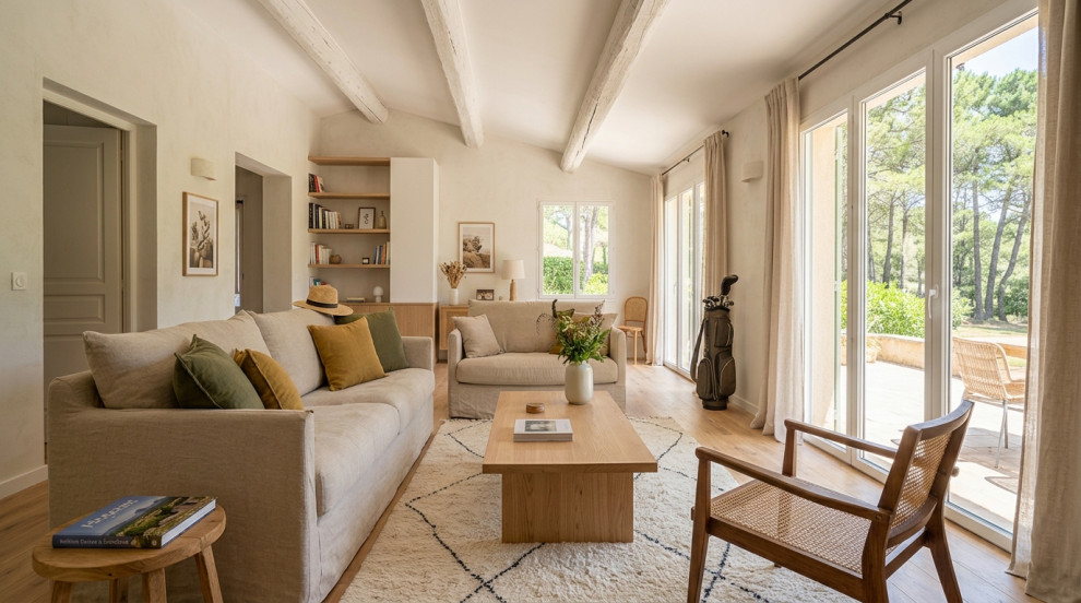 Transformation et décoration d’une maison de 90 m² au cœur du Golf