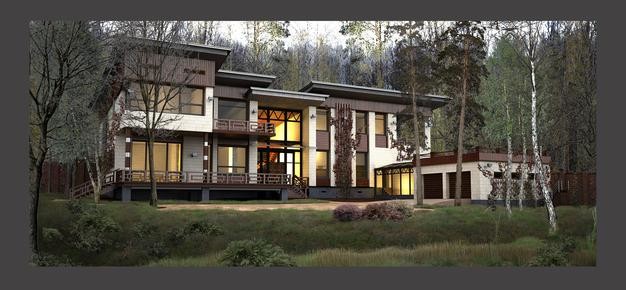 Дом в Абрамцево