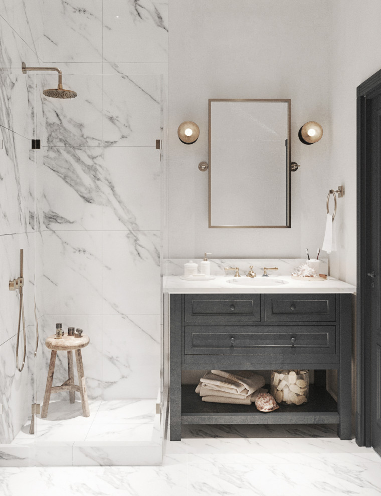 Дизайн квартиры под сдачу на Красной Поляне 50 кв.м.