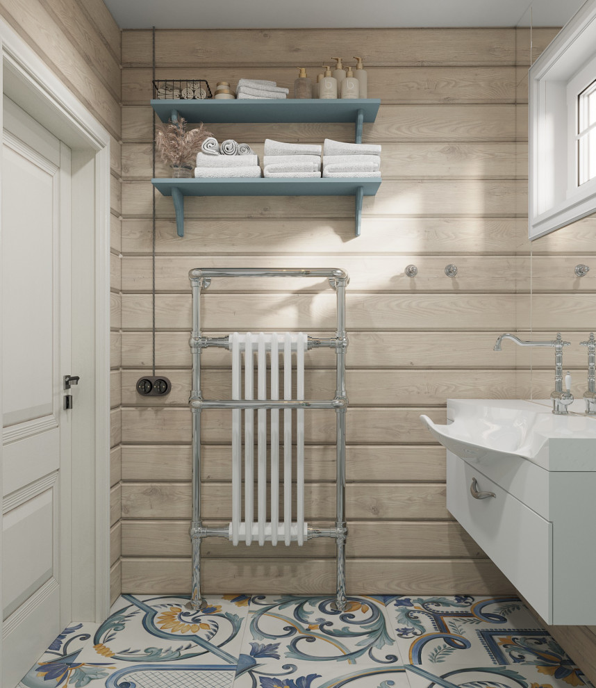 Дизайн интерьера срубного дома