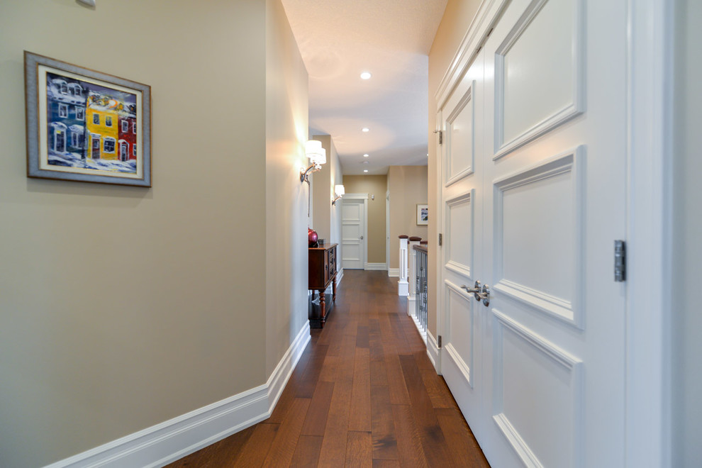 Home design - transitional home design idea in Edmonton