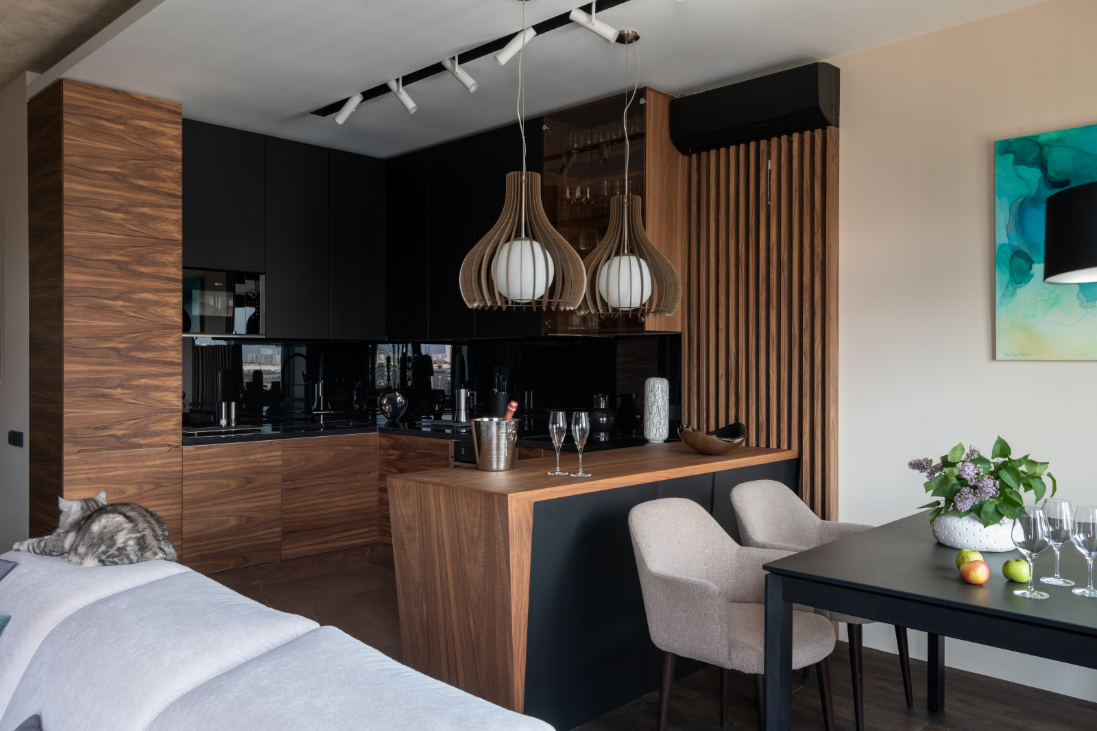 Кухня - Столовая - Гостиная