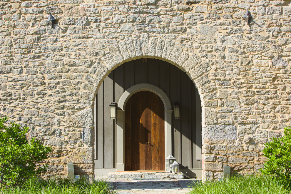 Front door - rustic front door idea