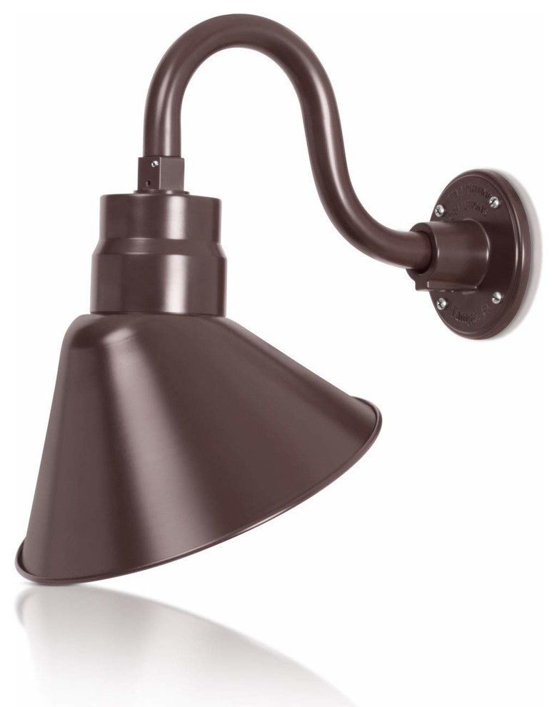 angle shade gooseneck lighting
