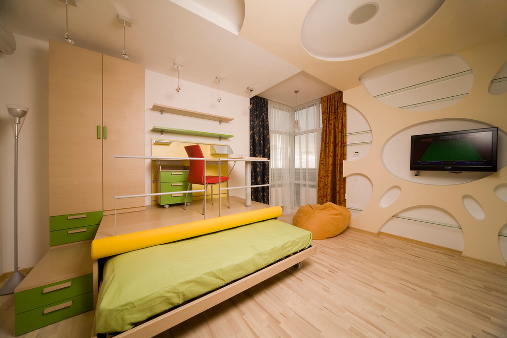 Жилая квартира. г. Киев. "Игра контрастов"