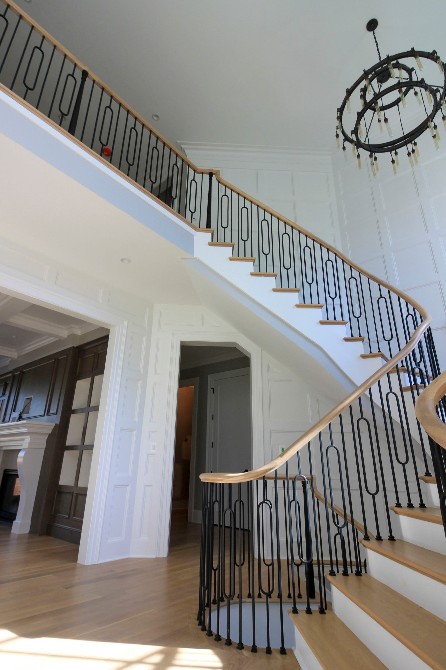 95_Remarkable and elegant floating elliptical staircase, McLean, VA 22101