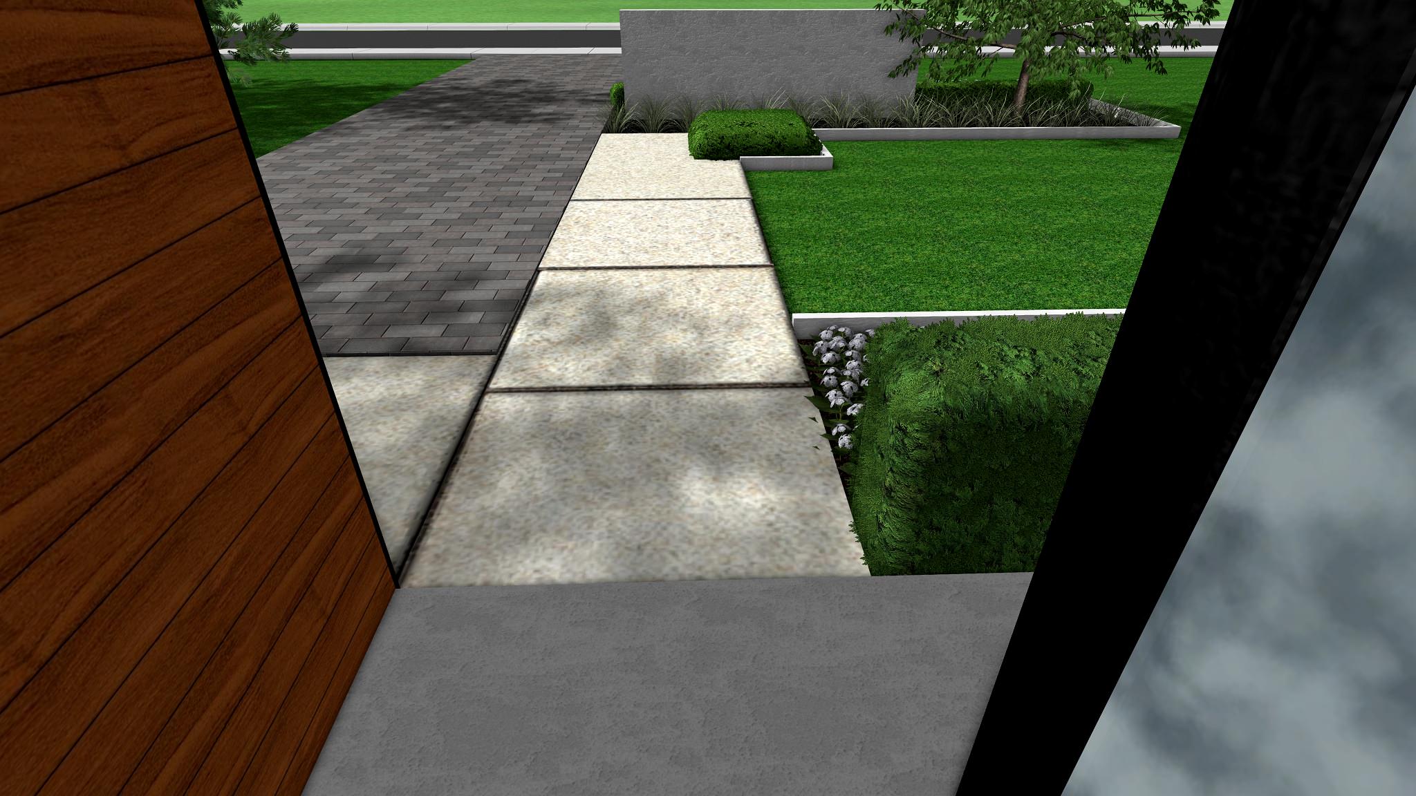 Caledon Contemporary Modern Front Yard