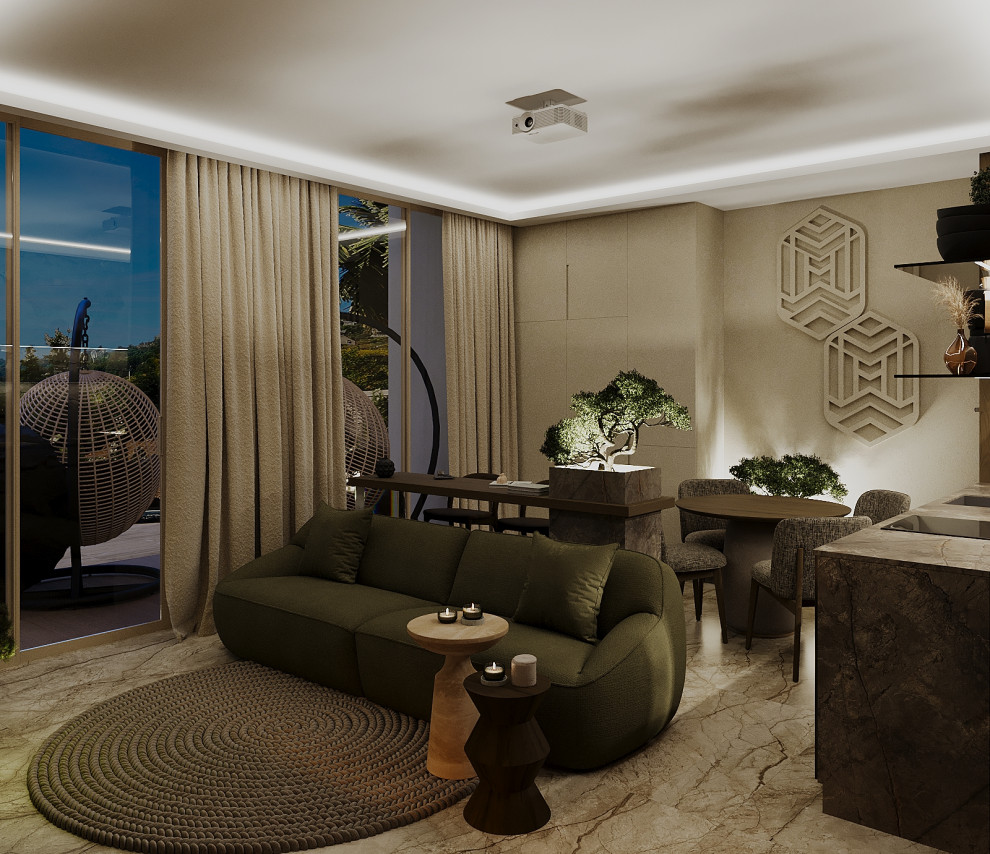 Интерьер 1-но этажной MINIVILLI.terra