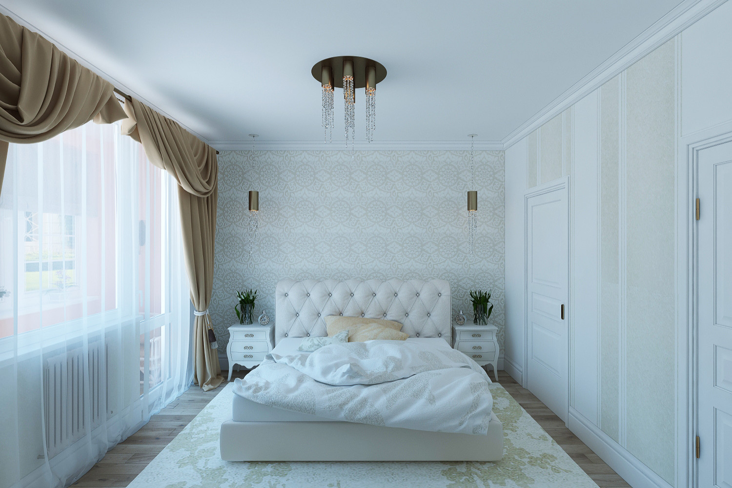 Квартира 56 кв.м. Москва, Южная.