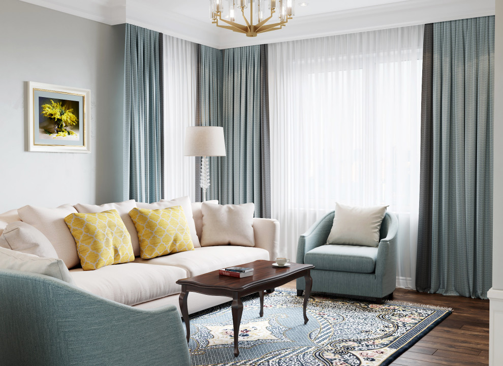 Квартира 105 м2 Современная классика