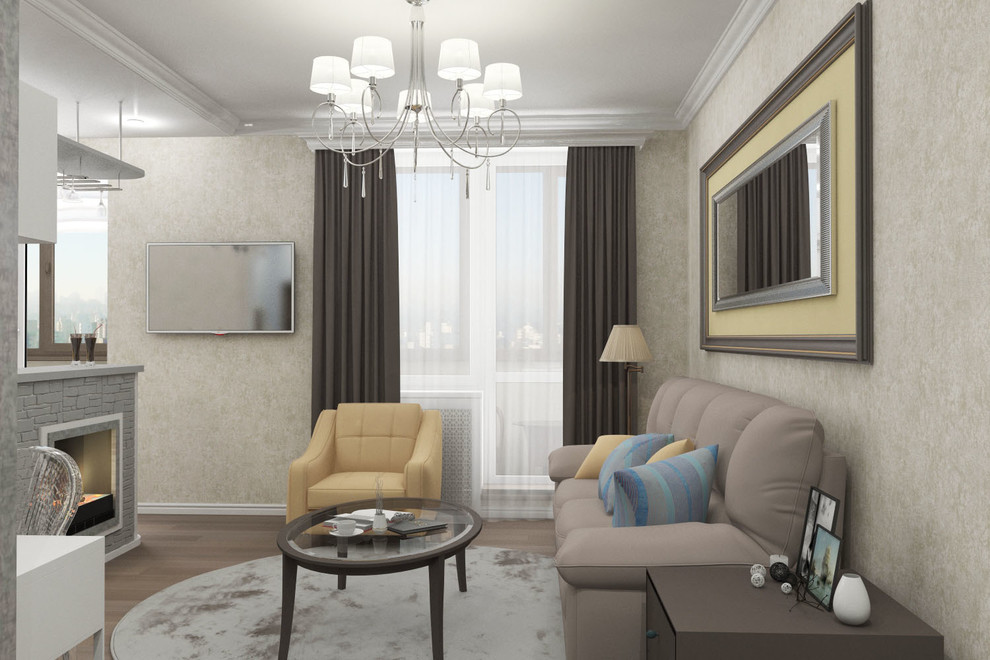 Дизайн-интерьера ЖК Белые Ночи