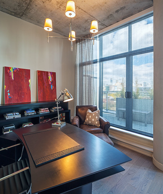 Condominium 4 contemporary-arbetsrum