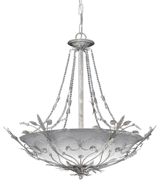 Crystorama 4700 Sl Primrose 6 Light Faceted Crystal Beads Silver Chandelier Traditional Chandeliers By Hansen Whole - Crystorama Crystal Beaded 6 Light Shaded Chandelier Crystorama 4700 Sl Primrose 6 Light Faceted Crystal Beads Silver Chandelier Traditional Chandeliers By Hansen Whole - Crystorama Crystal Beaded 6 Light Shaded Chandelier