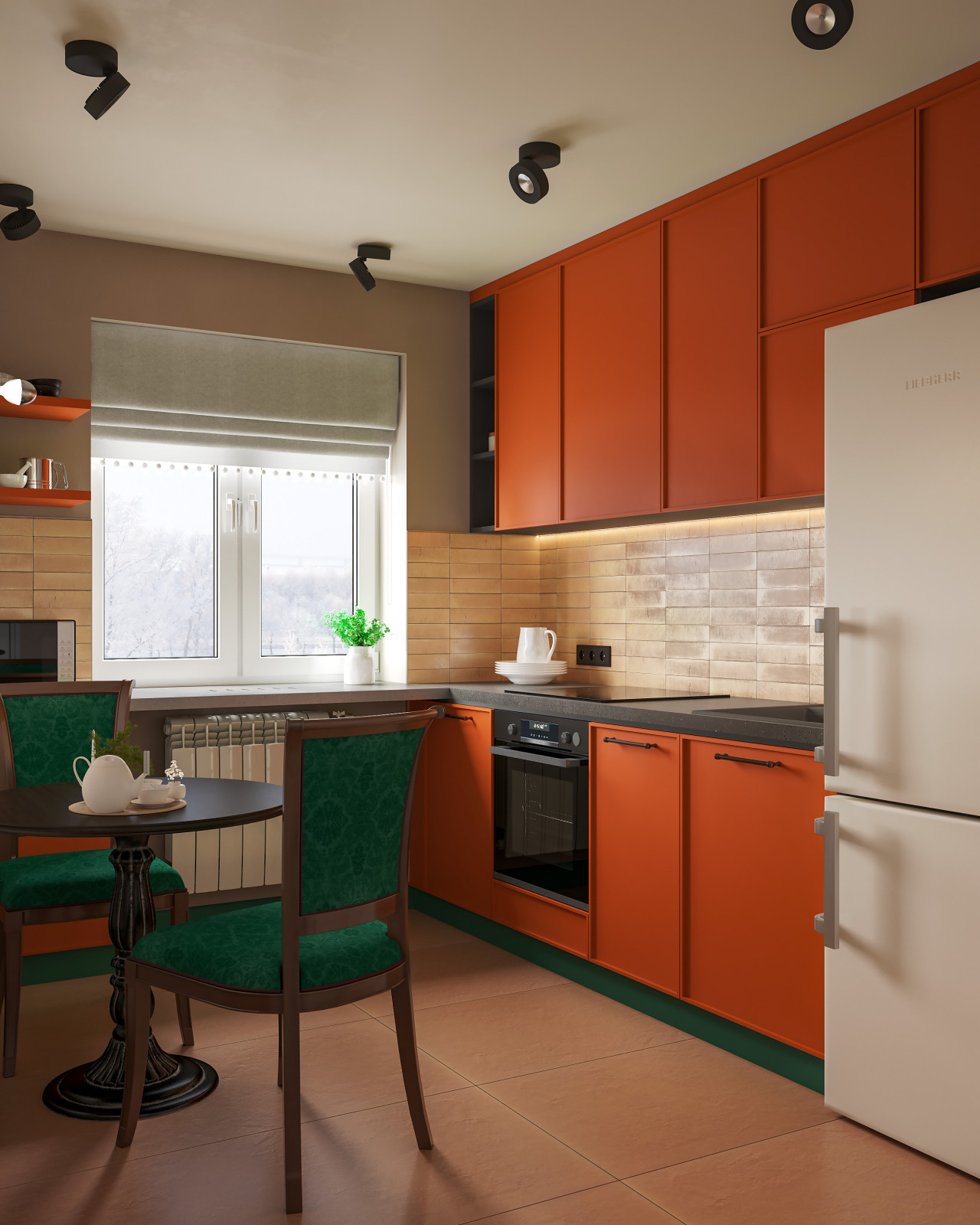 Дизайн квартиры в колористике фламандский картин