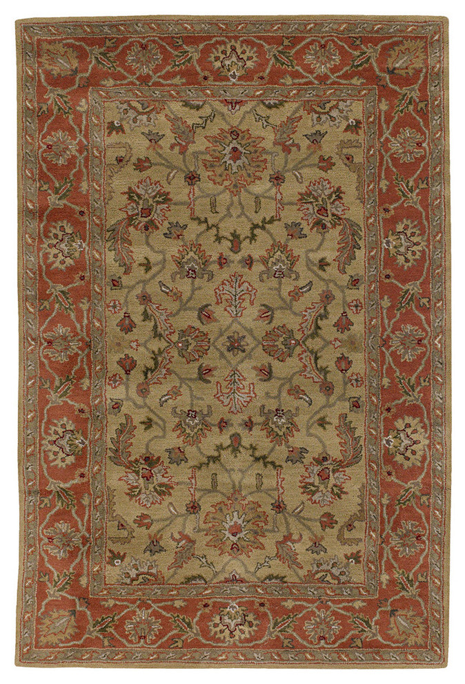 Scotia Traditional Area Rug, 5'x7'6 Traditional Area Rugs by