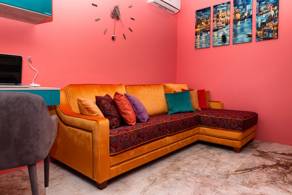 Квартира в цвете «соблазнительный коралл». ЖК «Лайнер»