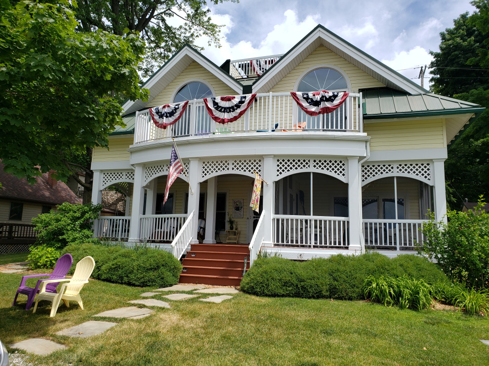 Irish Hills MI - Lake House Deck & Hill Side Steps