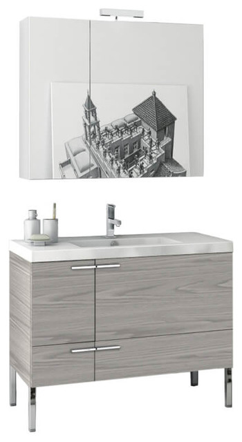 39 Inch Bathroom Vanity Set Contemporary Bathroom Vanities And Sink Consoles By Thebathoutlet