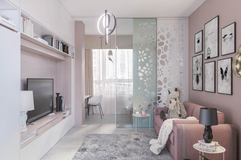 Детская со шведскими обоями