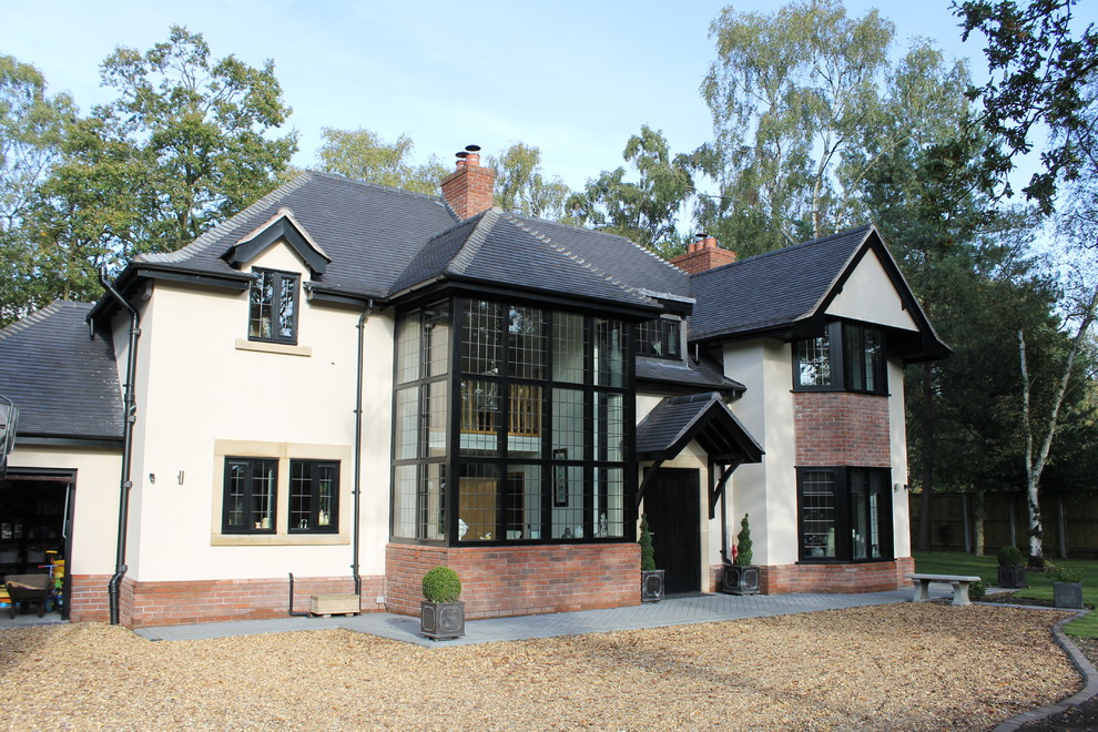 This is an example of an arts and crafts exterior in Cheshire.