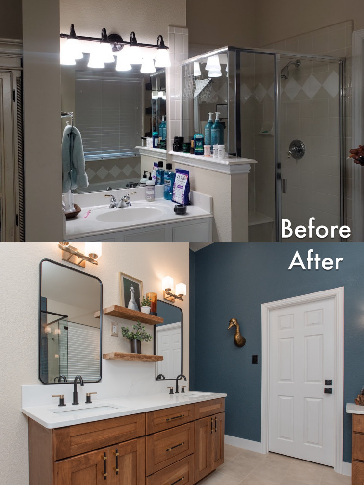 Blue Winged Teal - Master Bathroom