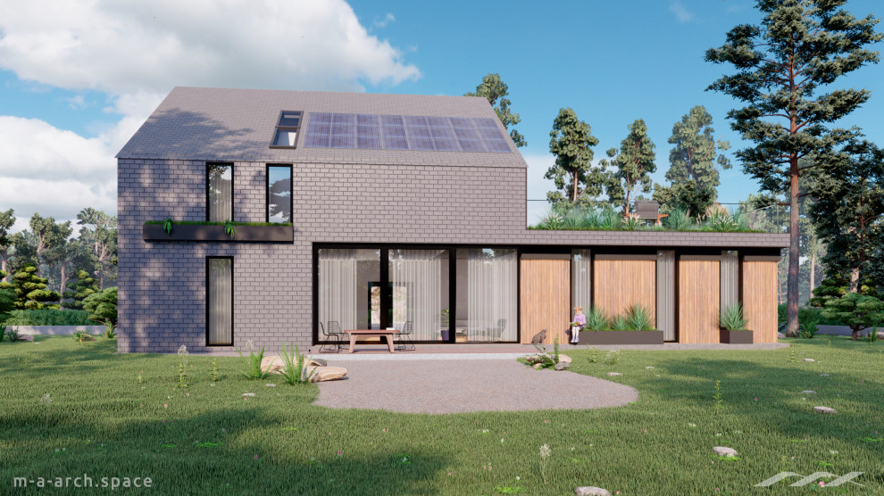 Проект энергоэффективного дома Т2-1