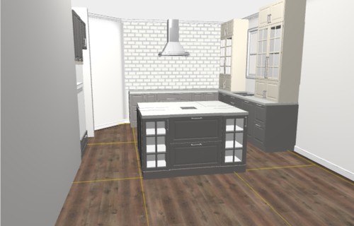 Is this Island too big? Kitchen suggestions? Is this Island too big? Kitchen suggestions?