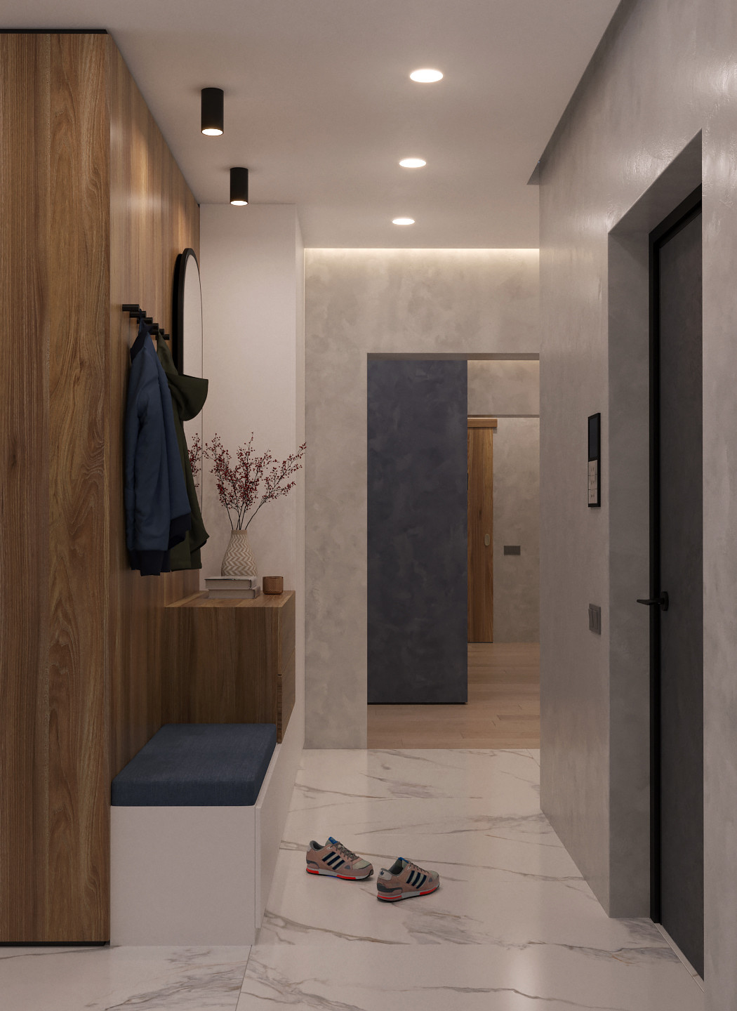 Дизайн проект квартиры в ЖК "Феникс" 140 кв.м.