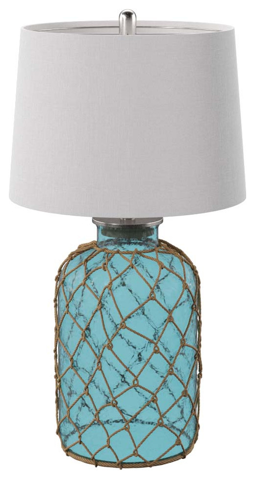 Nautical Net Table Lamp Beach Style Table Lamps by StyleCraft