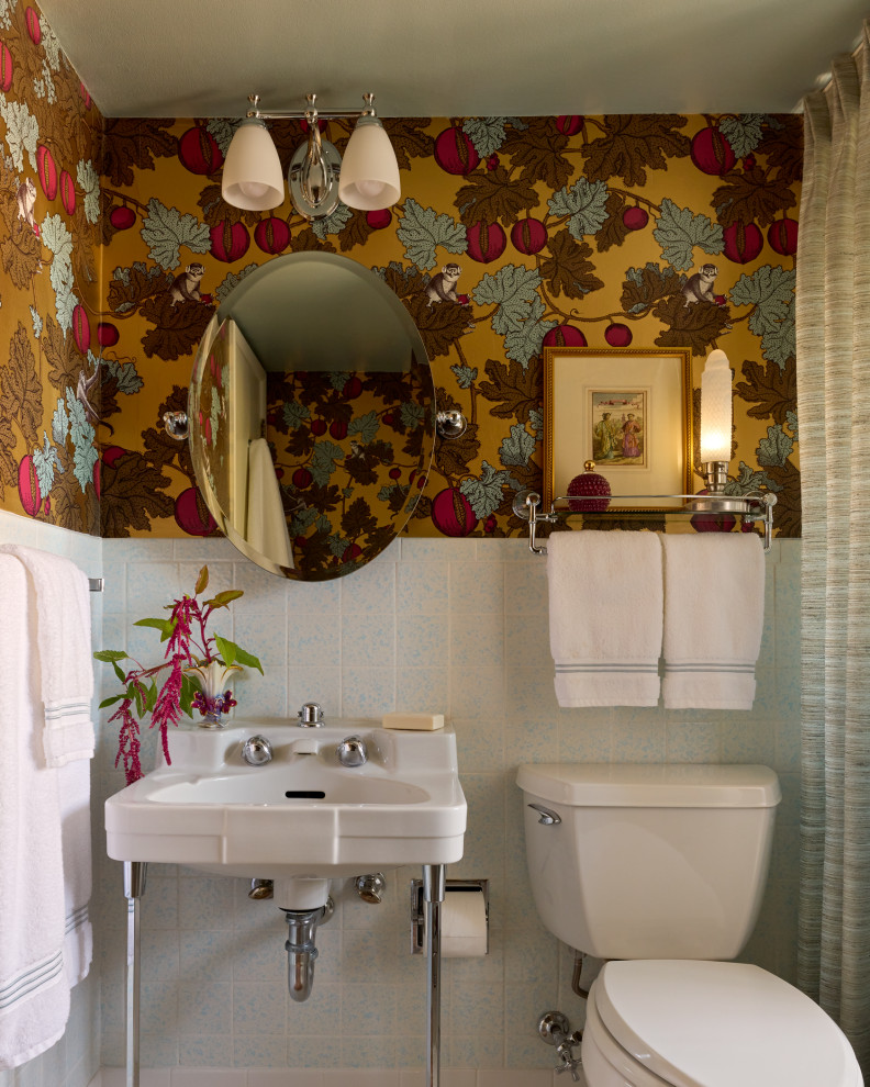 Retro Bathroom Design - Transitional - Powder Room - Denver - by ...