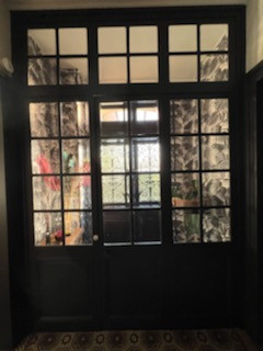 Rénovation décoration d'une maison de maître, entrée, cage d'escalier, cuisine