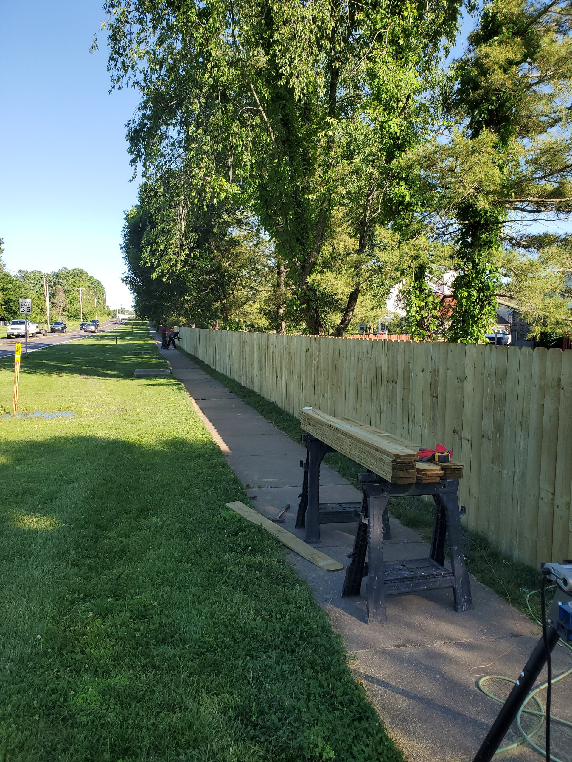 New Fence Installation