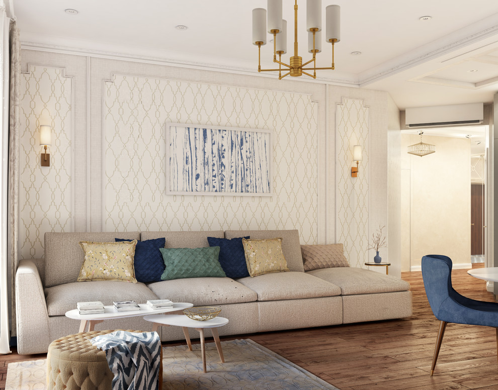 Уютная квартира в светлых тонах