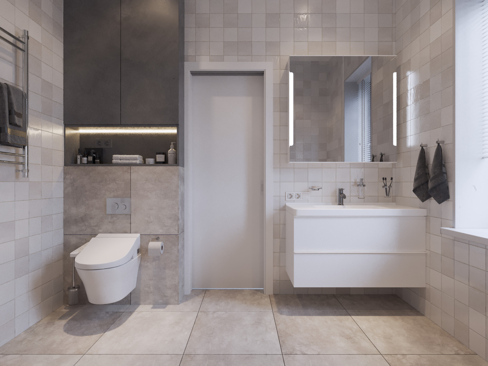 Дом в Орловской области (ванная комната)