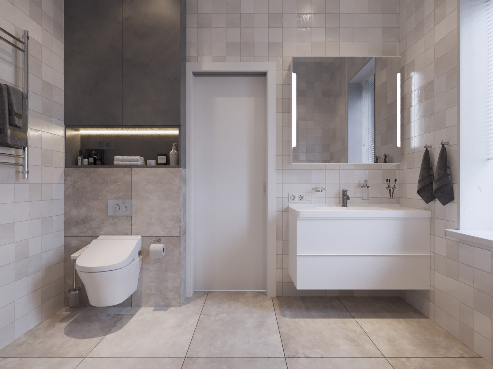 Дом в Орловской области (ванная комната)