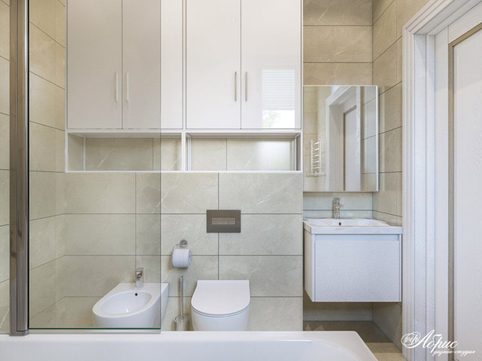 Дизайн интерьера двухэтажного дома (г.Дубна)