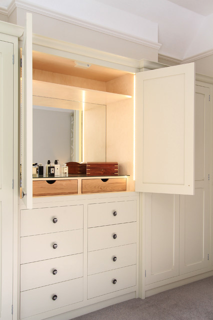 Clever Stunning Wardrobe Designs With, Vanity Table Inside Closet