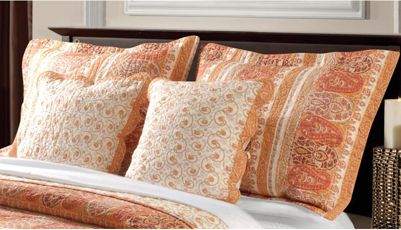 Taj Cotton Standard Pillow Shams (Set of 2)
