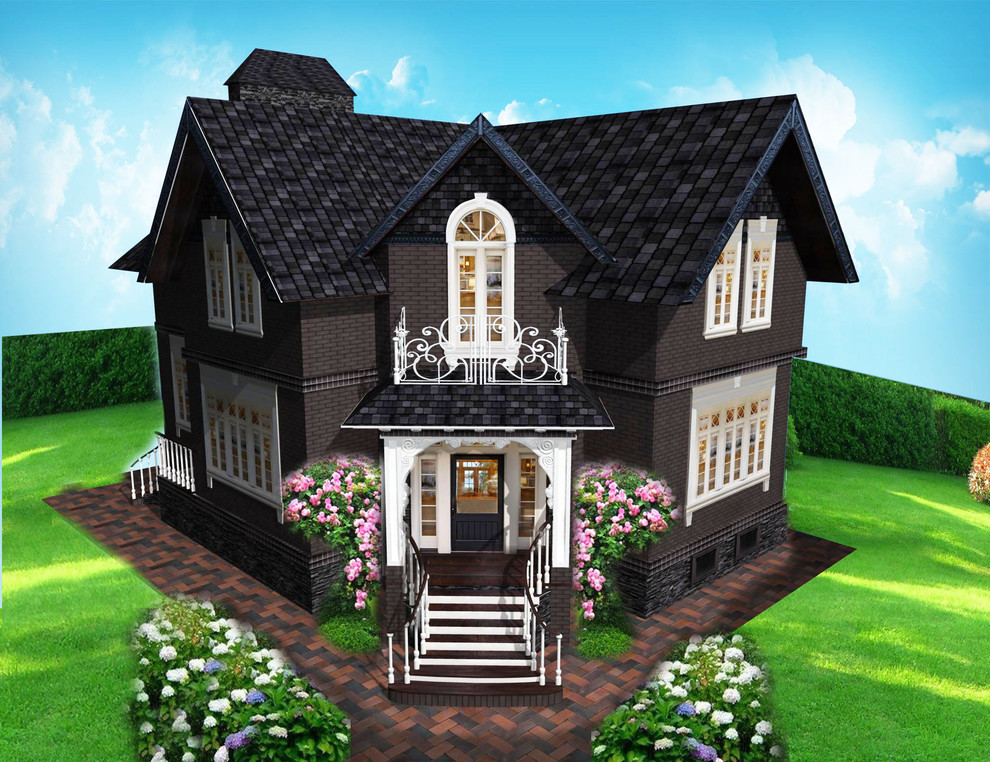 Дом в викторианском стиле