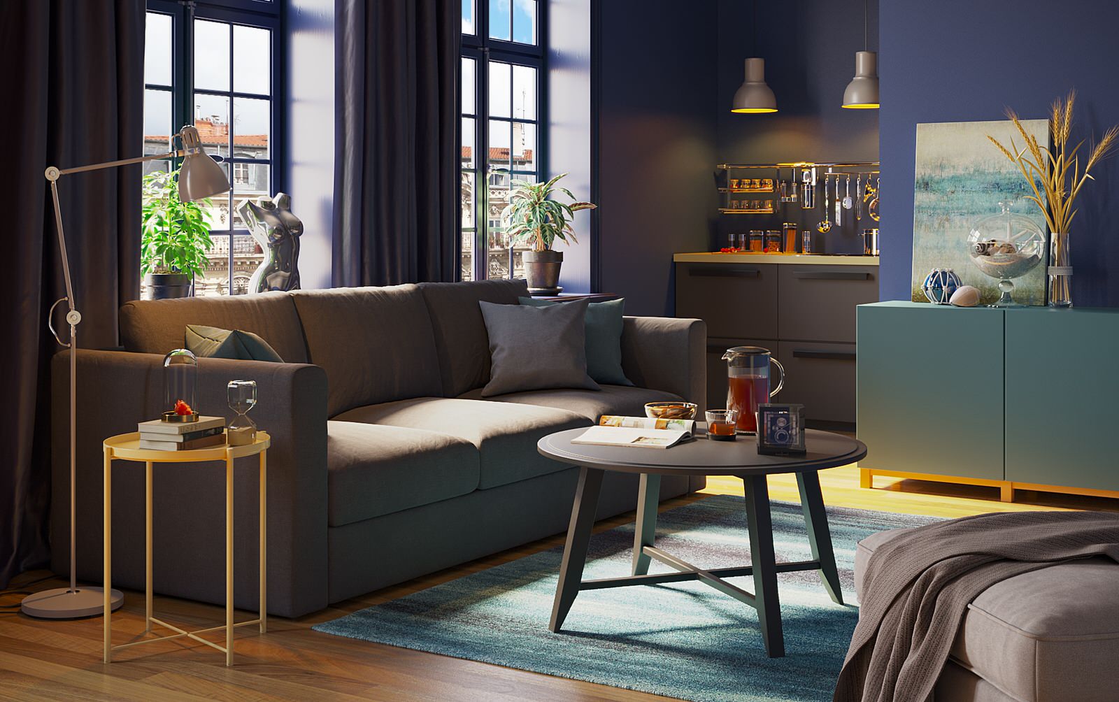 Интерьер в стиле "IKEA"