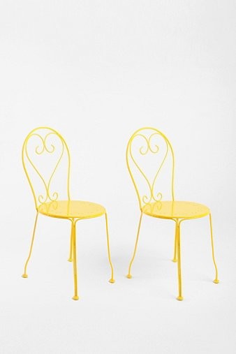 Café Chairs, Set of 2