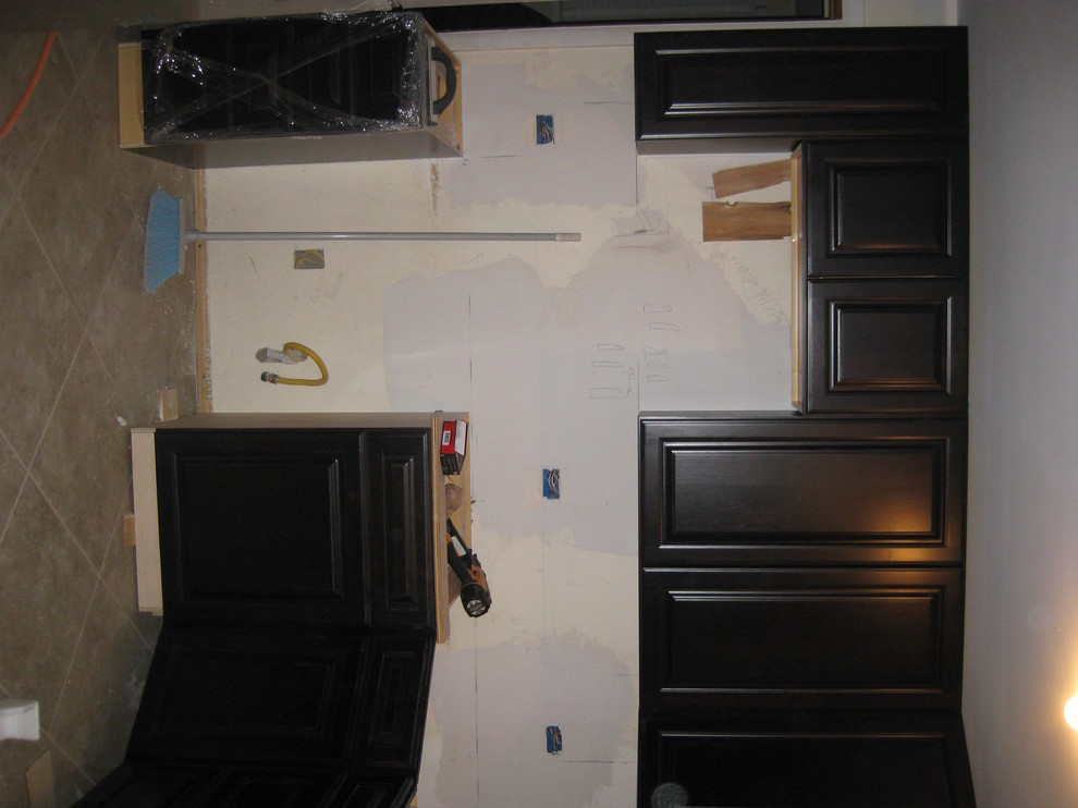 Is there too much space between counter and wall