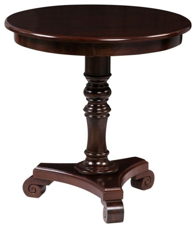 Convenience Concepts Classic Accents Talbot End Table in Espresso Wood Finish