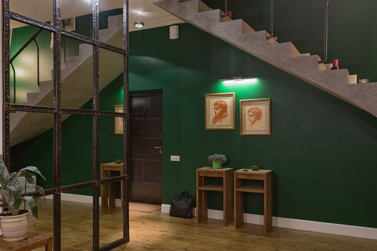 Замечательная двухуровневая квартира с фантастическим детским этажом